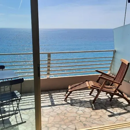 Menton Front Bord De Mer Cote D'Azur Florentina Sea View French Riviera Proche Monaco Montecarlo Superb Studio Exterior photo