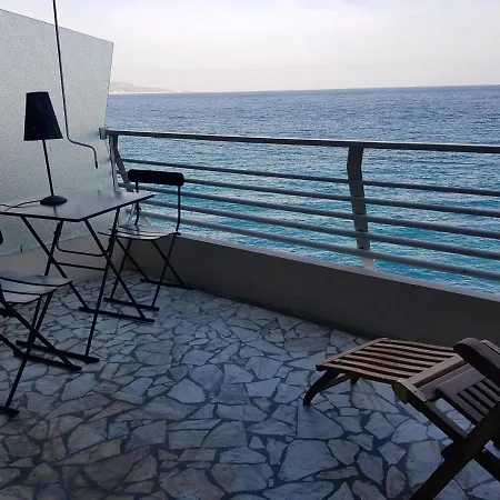 Menton Front Bord De Mer Cote D'Azur Florentina Sea View French Riviera Proche Monaco Montecarlo Superb Studio Exterior photo
