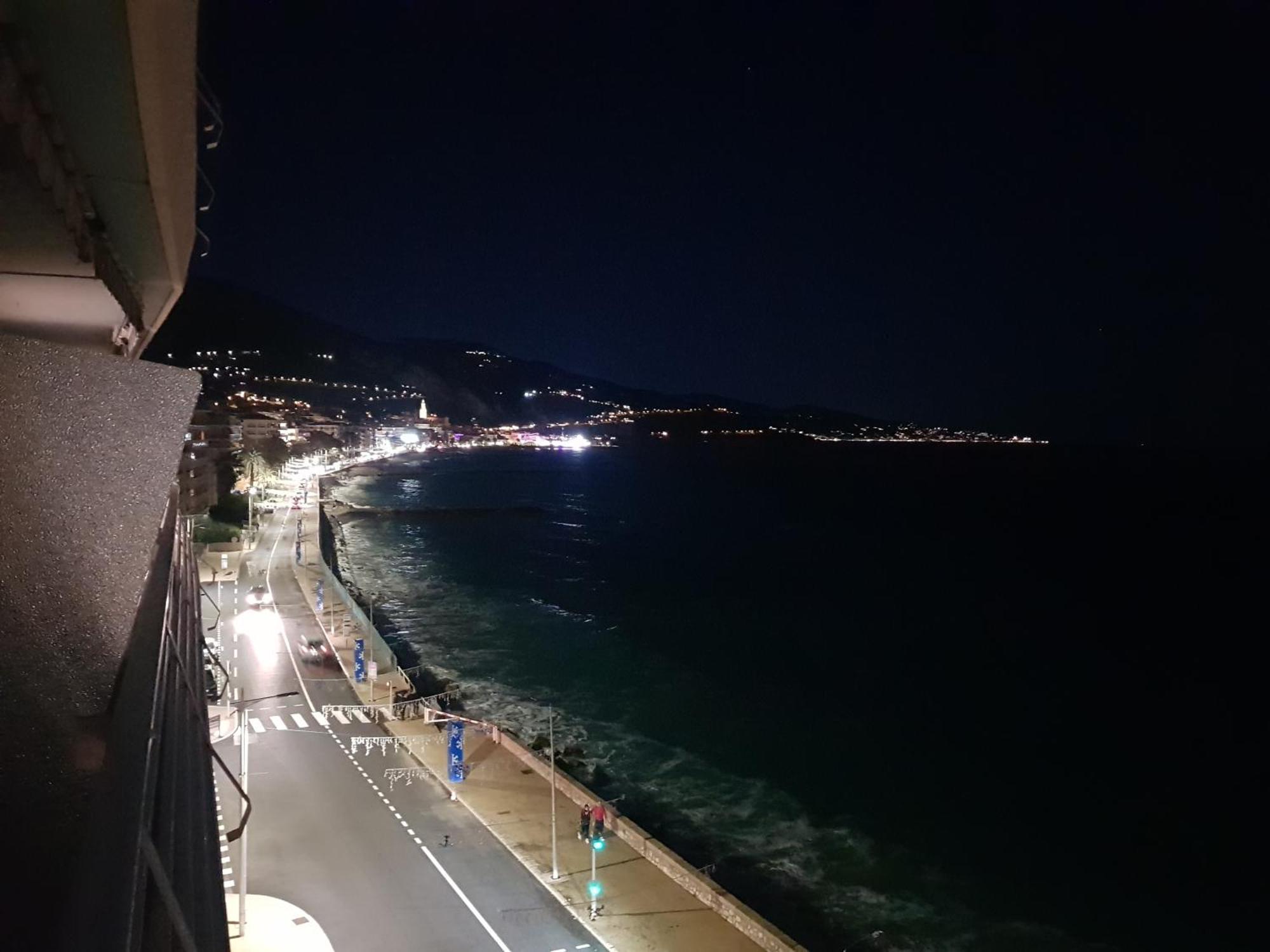 Front Bord De Cote D'azur Florentina Sea View French Riviera Proche Monaco Montecarlo Superb Apartment Menton