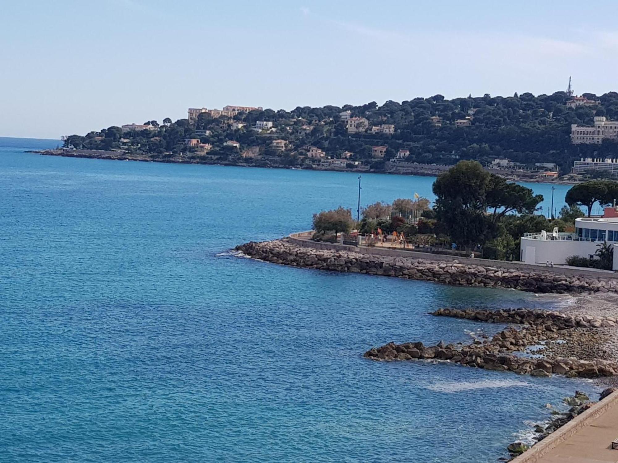 Front Bord De Cote D'azur Florentina Sea View French Riviera Proche Monaco Montecarlo Superb