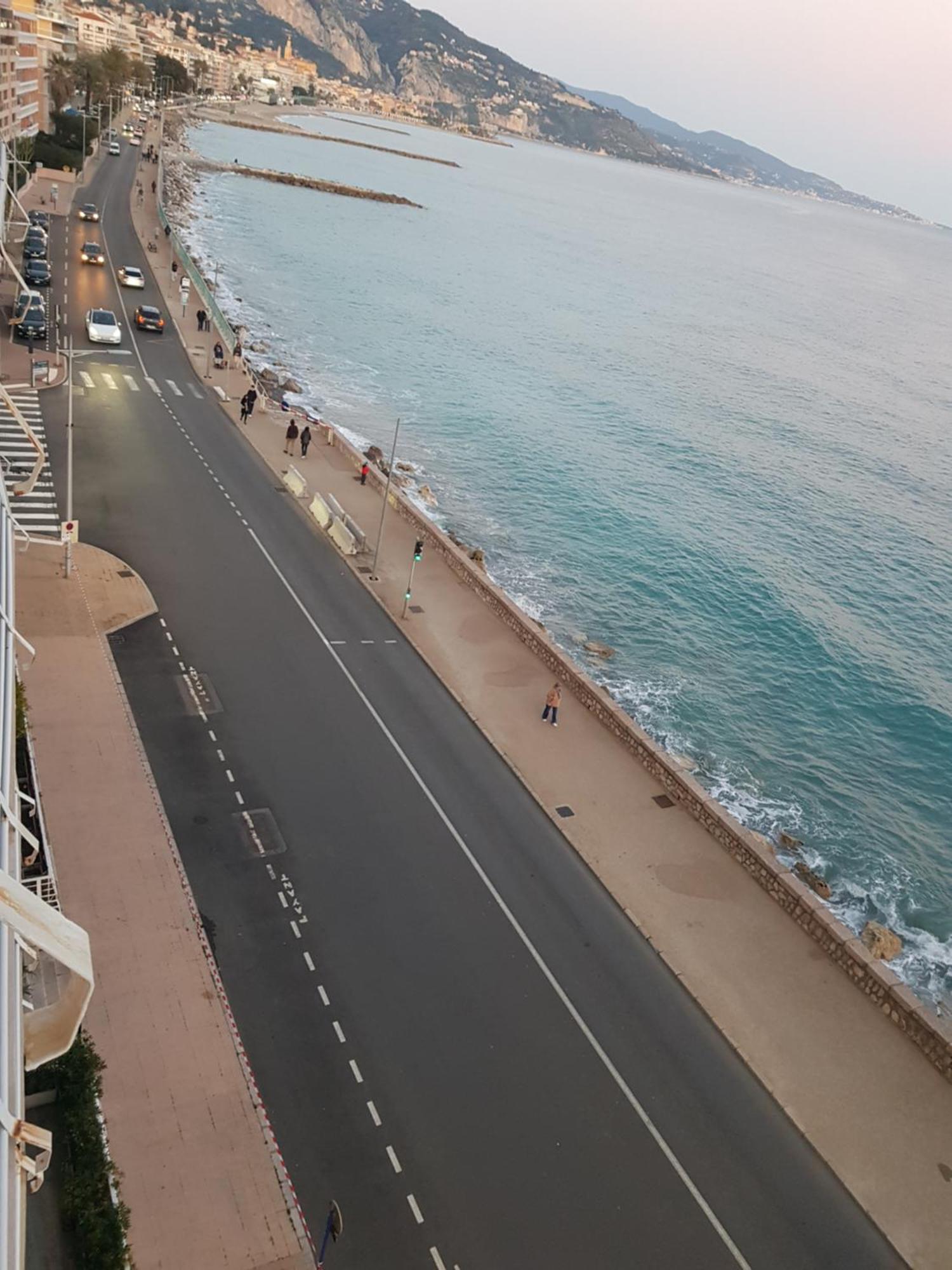 Front Bord De Cote D'azur Florentina Sea View French Riviera Proche Monaco Montecarlo Superb